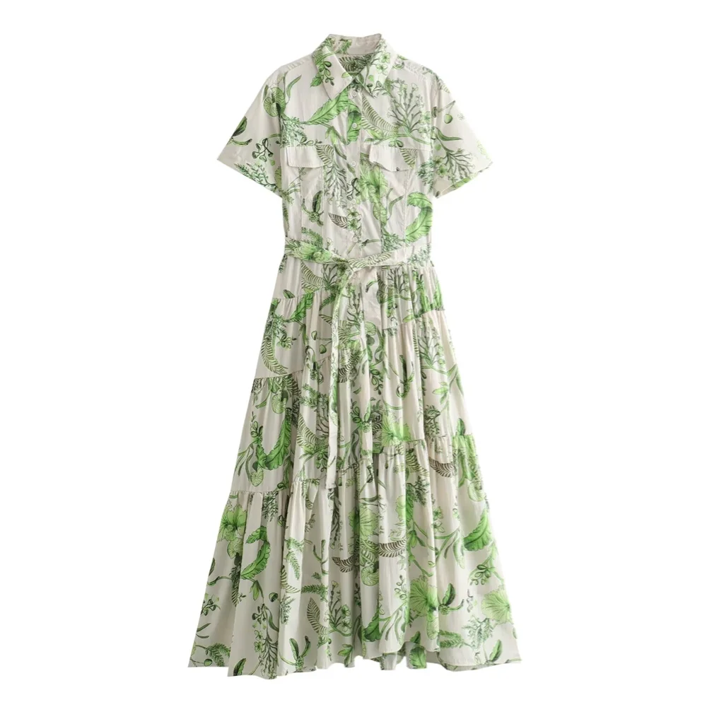 Alejandra® | Plant Print Loose Fit Boho Summer