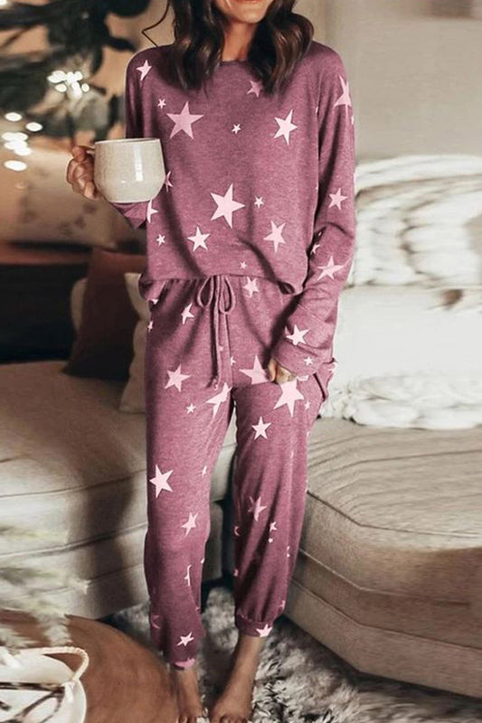 Mareike | Pentagram print sweater set
