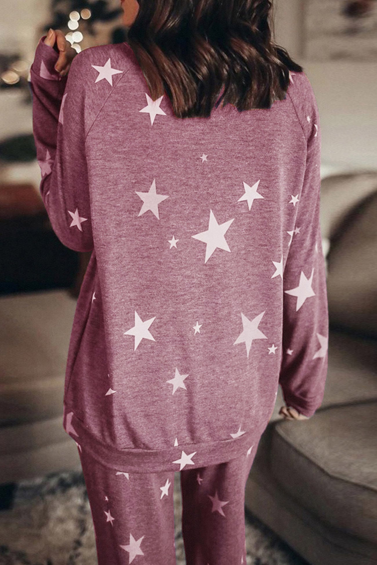 Mareike | Pentagram print sweater set
