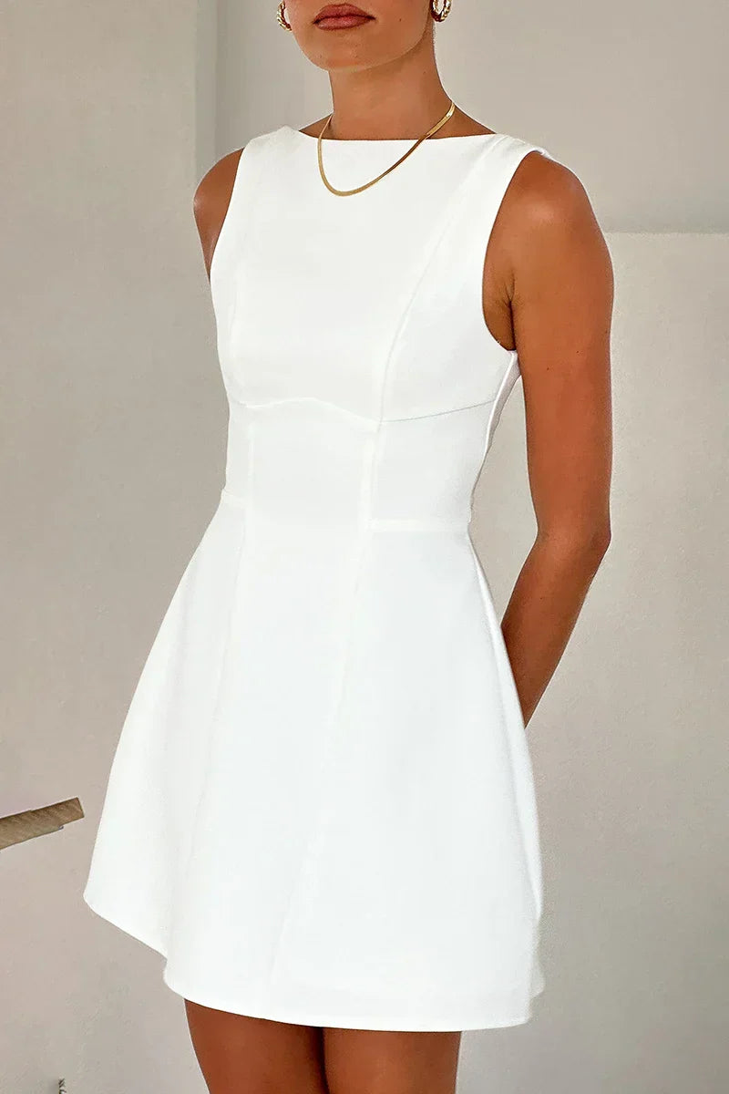 Manuela® | Mini Dress White