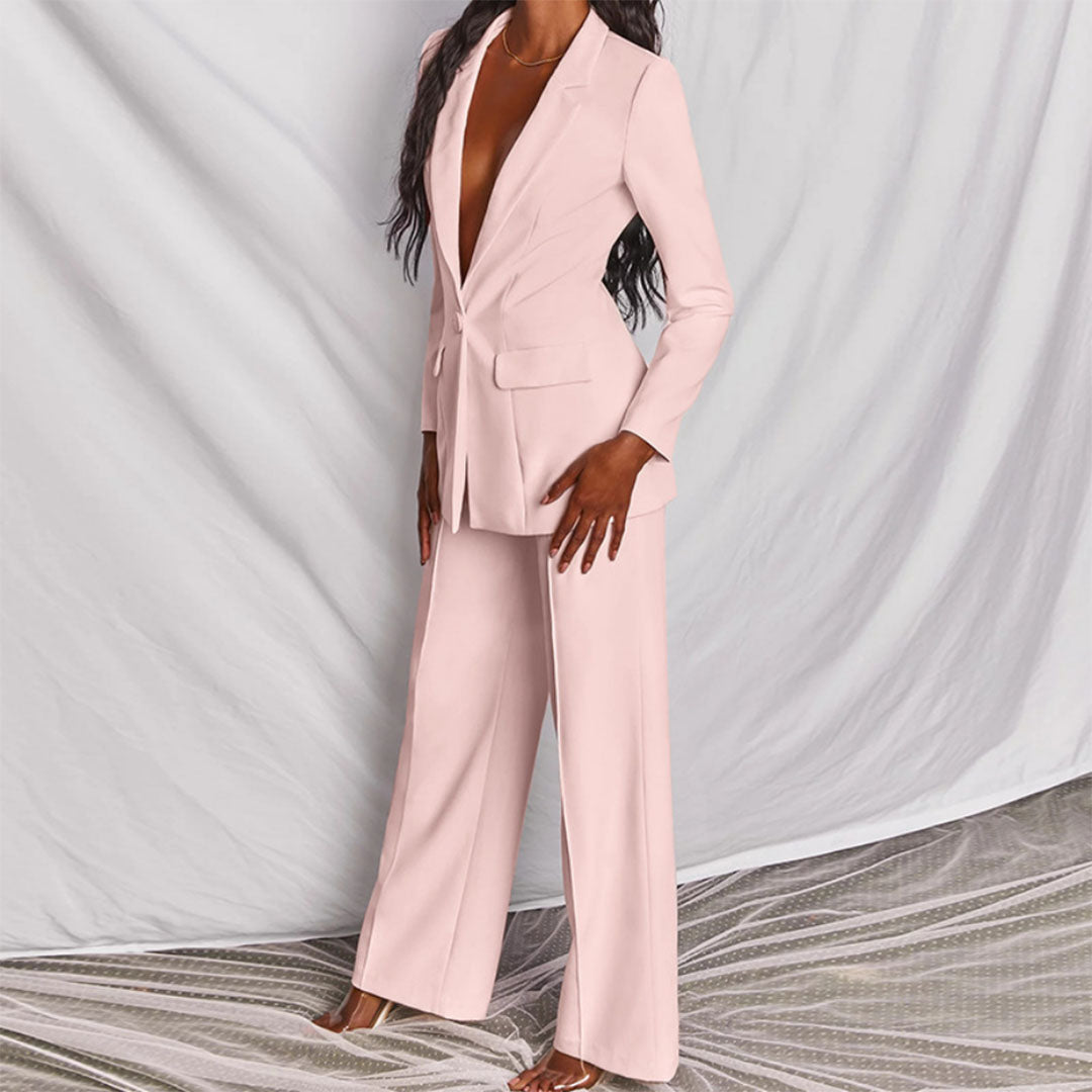 Renata® | Elegant Blazer And Trousers Set