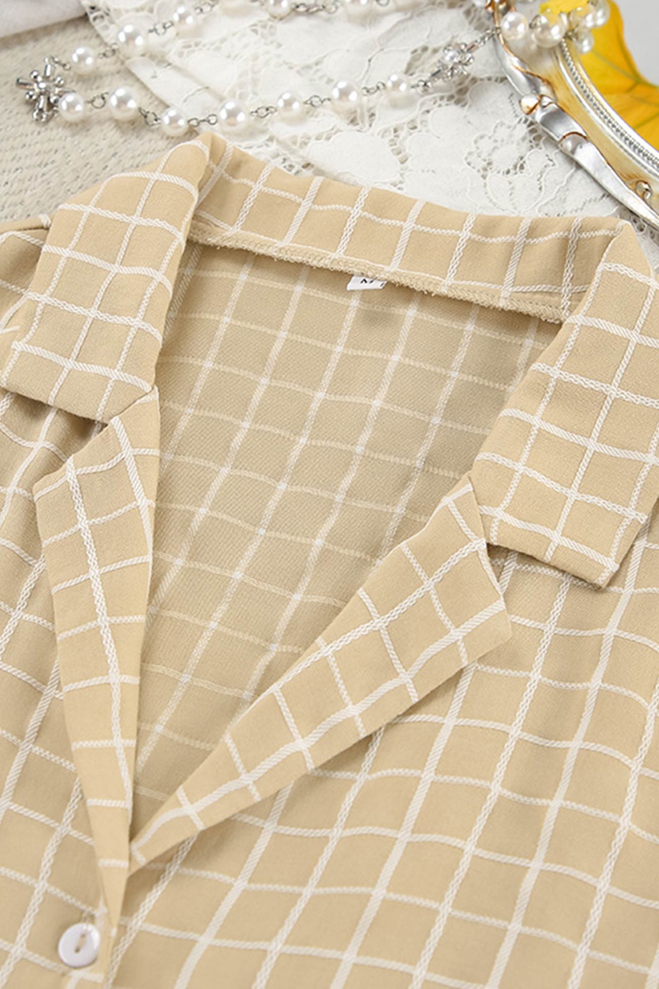 Marina | Checked loungewear with long sleeves