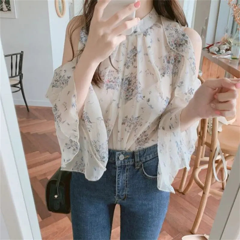 Laura® | Blouse Met Off-The-Shoulder Design