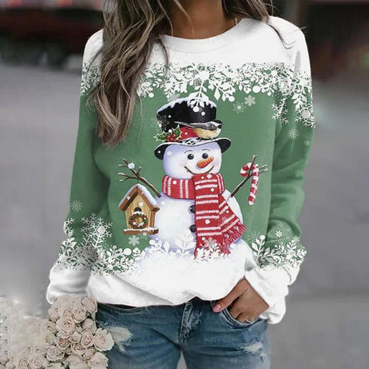 Francisca | Christmas sweater with snowman