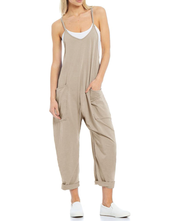 Yolanda® | Solid color jumpsuit for women