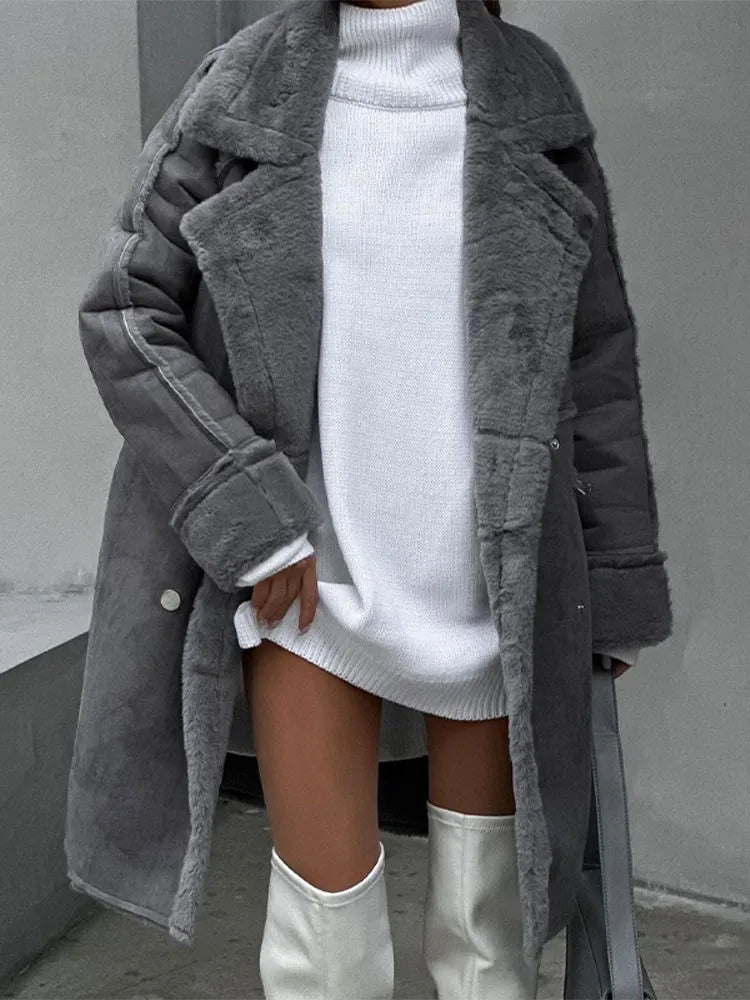 Thea | Thick and chic long women's coat