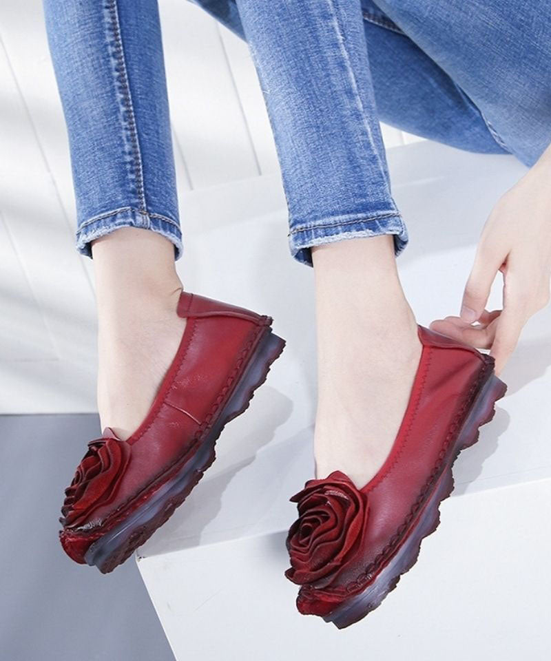 Rebeca® | Fashionable Leather Loafers For Women