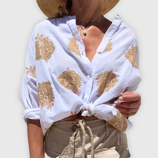 Blanca® | Light Elegant Ladies Blouse Handmade