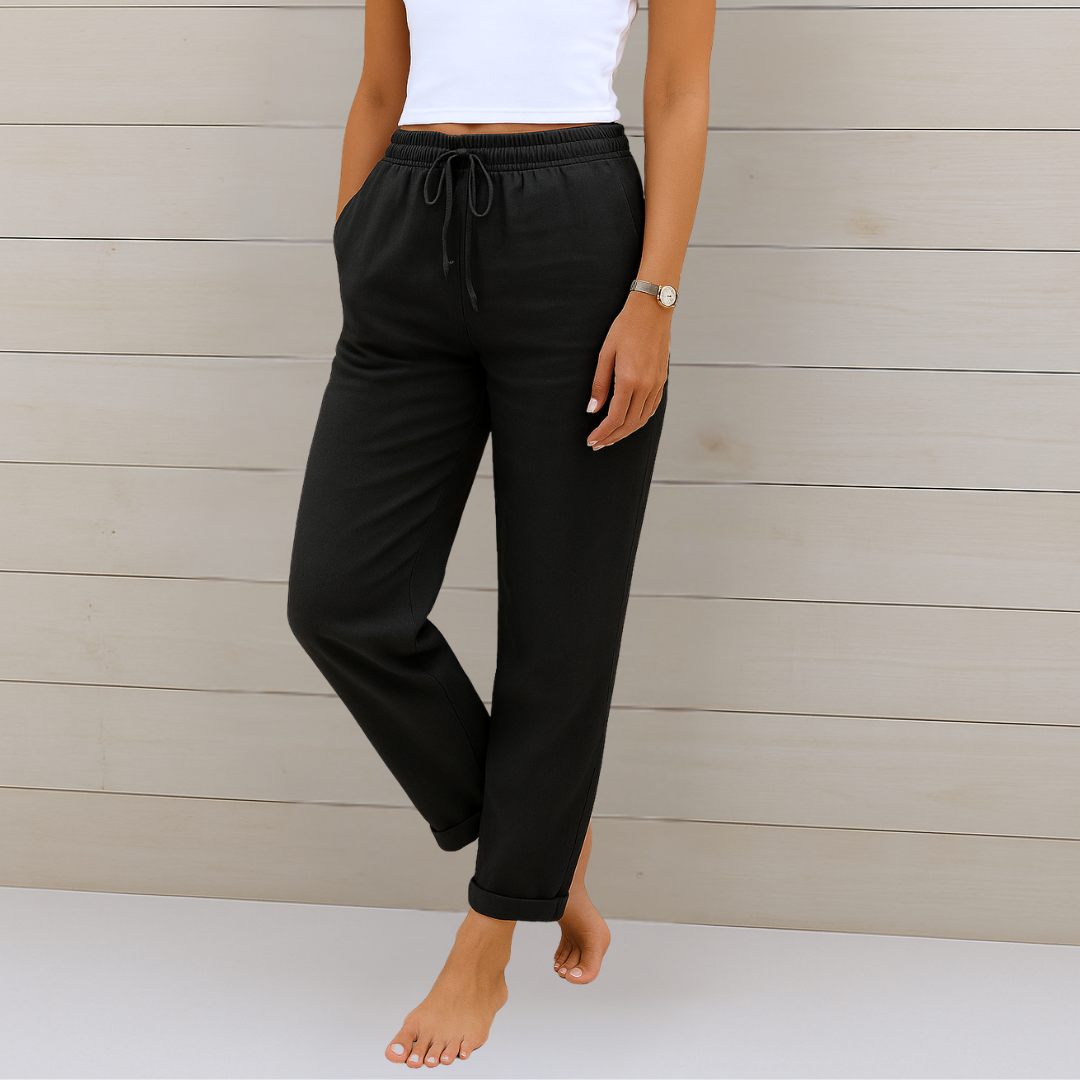 Luisa® | Breathable linen women's trousers