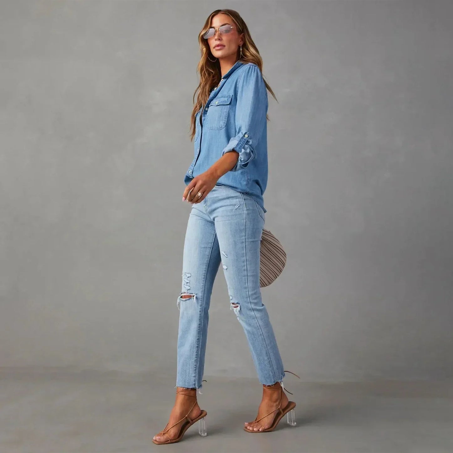 Karla® | Classic women's denim shirt