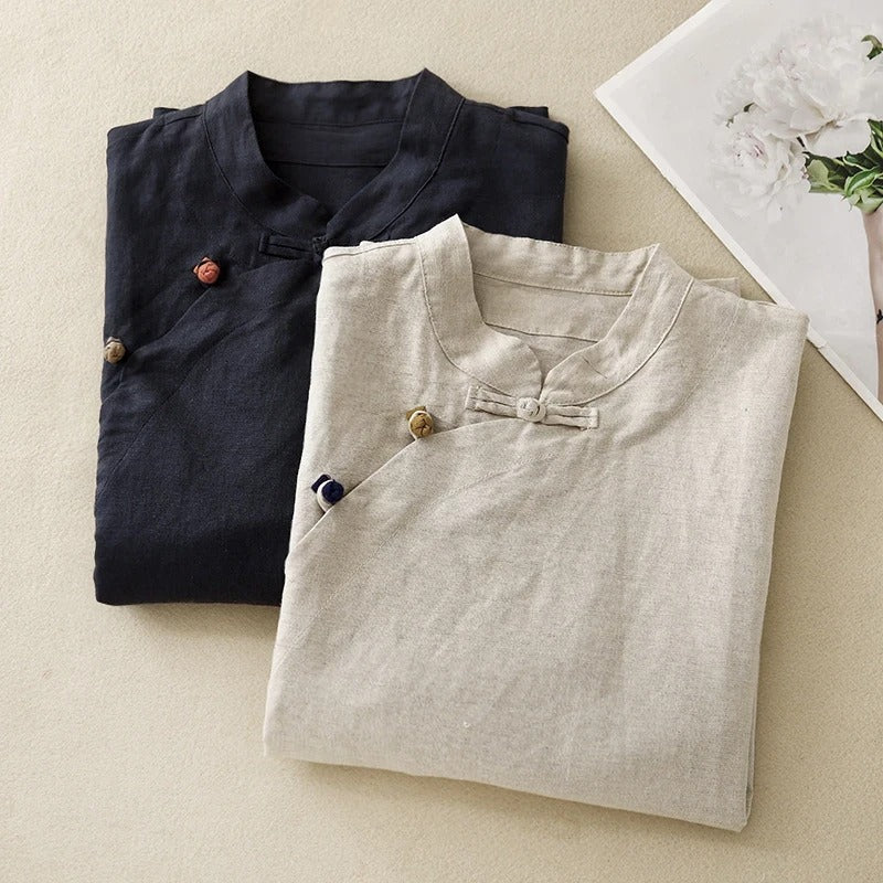 Jacqueline® | Lightweight women's linen blouse
