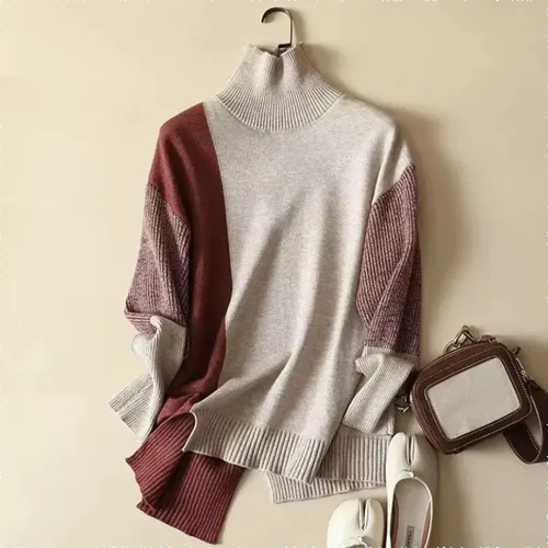 Lea | Turtleneck winter sweater for women Calido