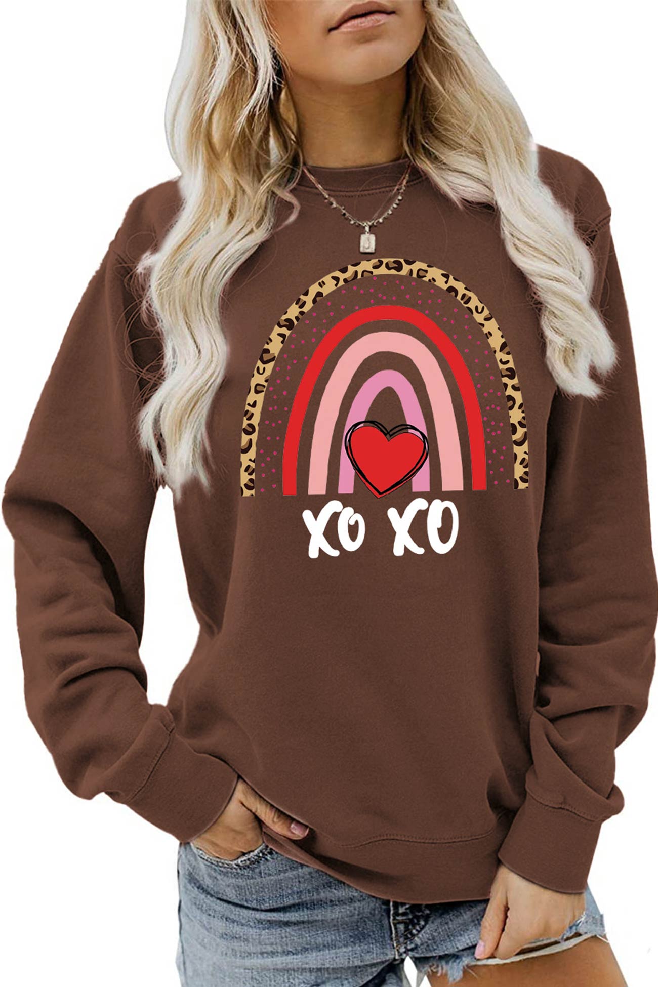 Elsa | Rainbow graphic sweatshirt
