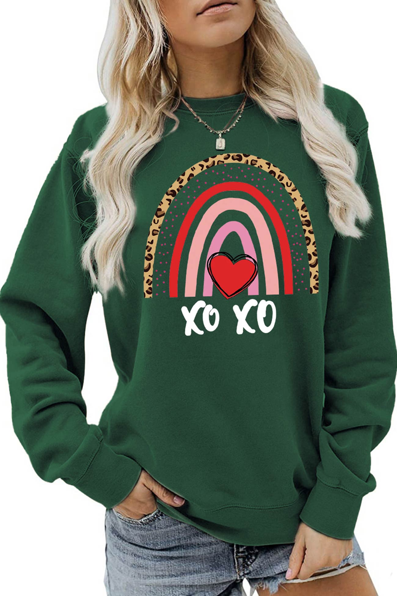 Elsa | Rainbow graphic sweatshirt