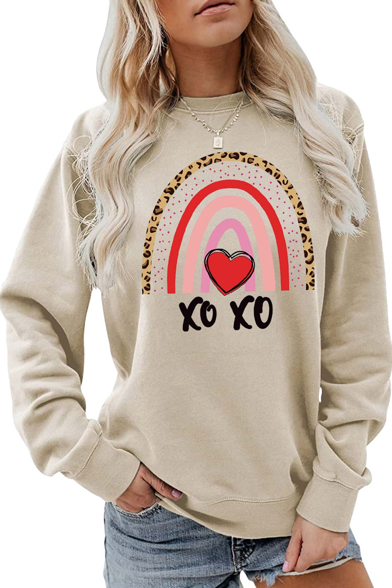 Elsa | Rainbow graphic sweatshirt