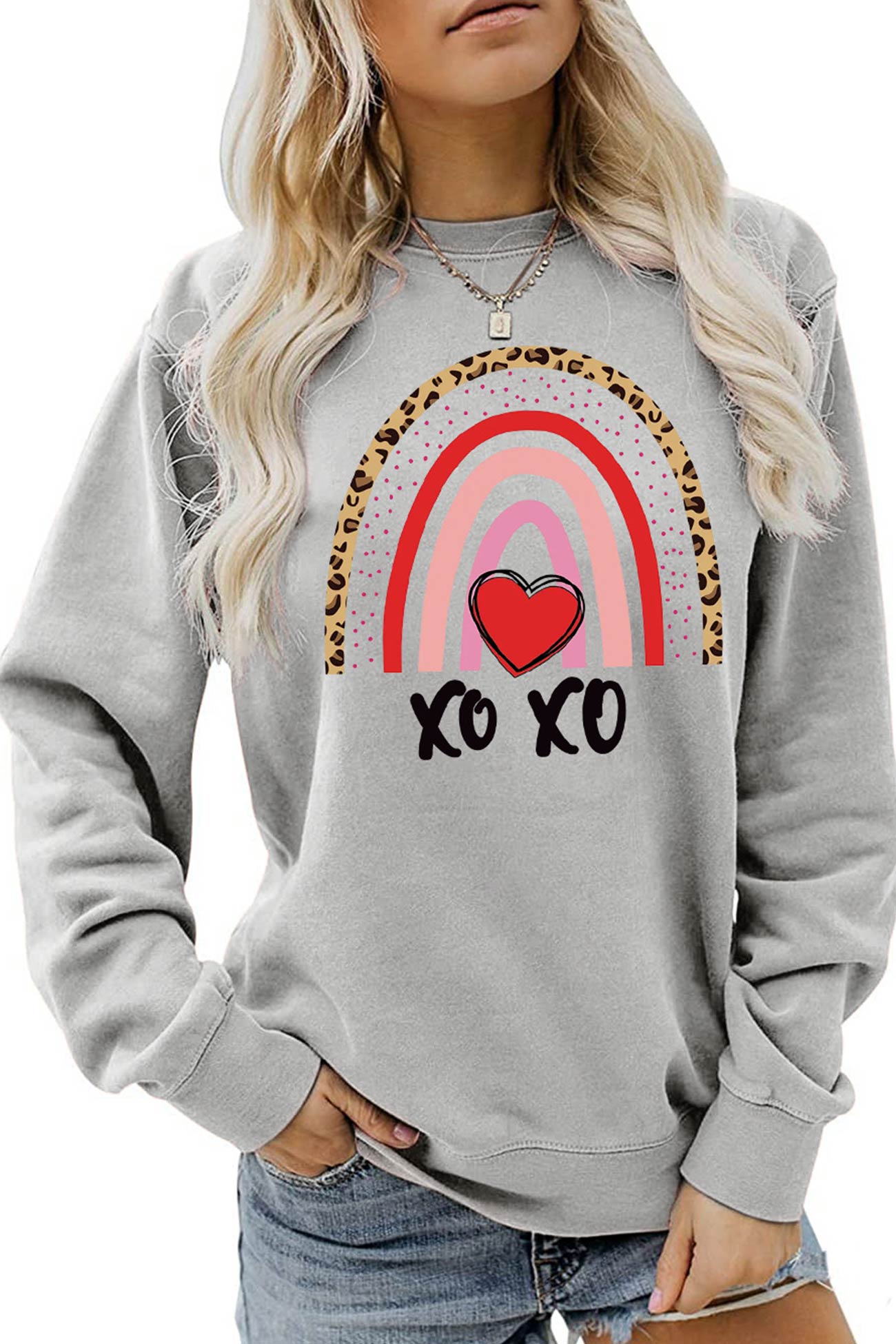 Elsa | Rainbow graphic sweatshirt