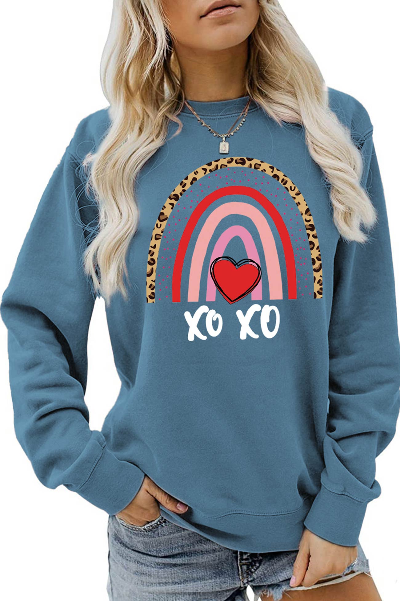 Elsa | Rainbow graphic sweatshirt