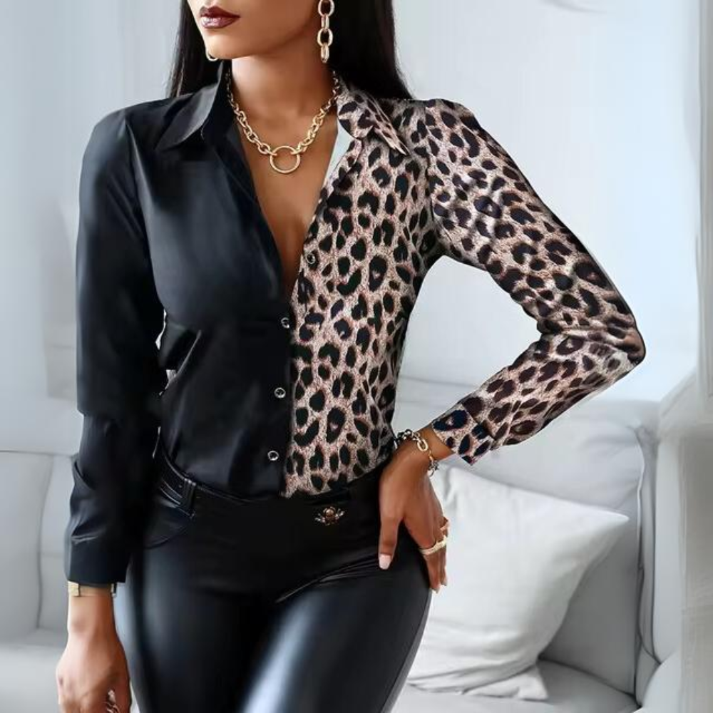 Sandra | Blouses with elegant collars