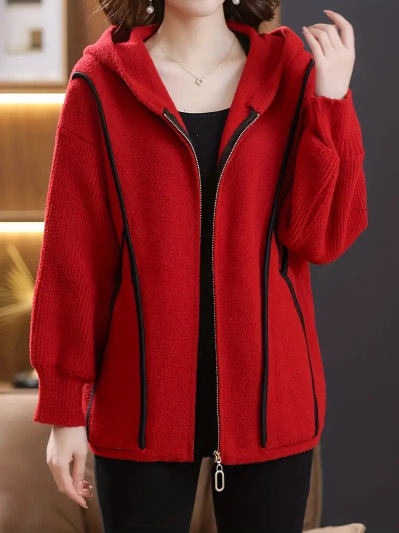 Raquel | Women's jacket with hood and zip