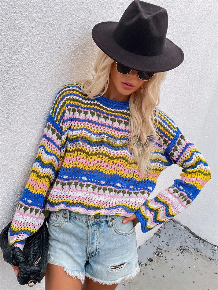 Gloria | Floral sweater fFloral sweater for womenFloral sweater for womenr women