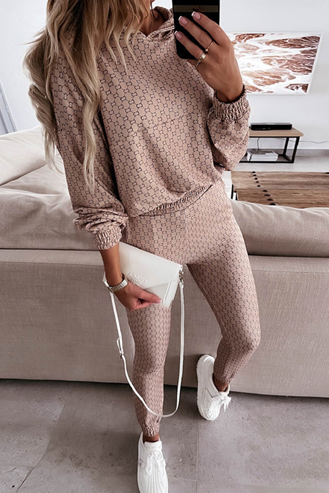 Agnieszka | Reindeer print hooded suits