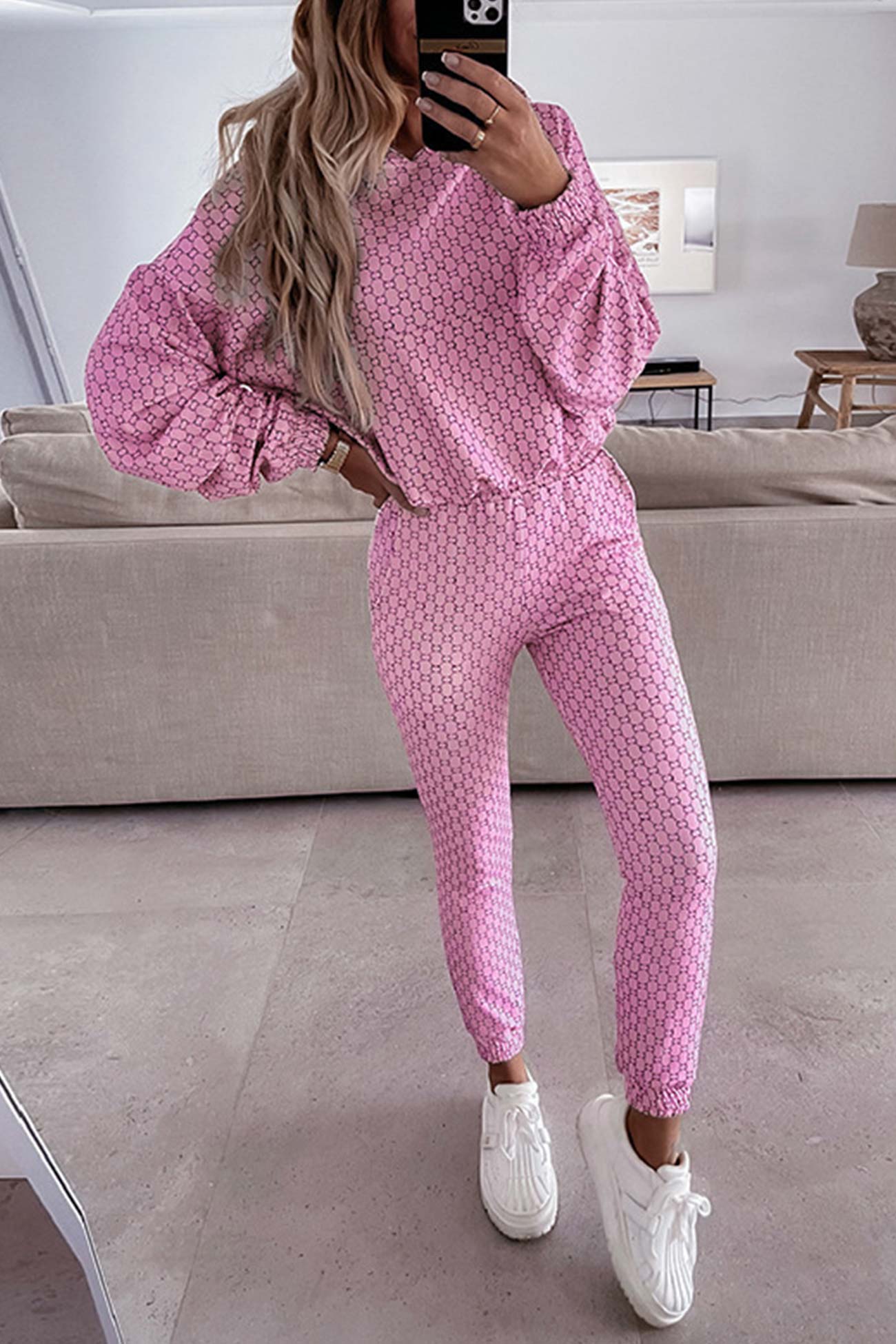 Agnieszka | Reindeer print hooded suits