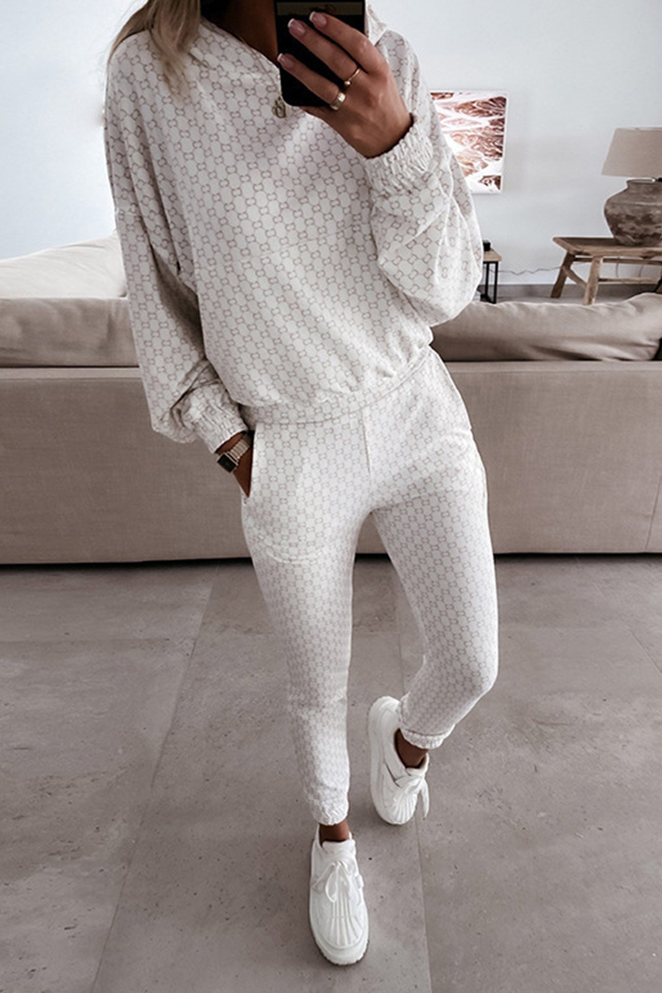 Agnieszka | Reindeer print hooded suits