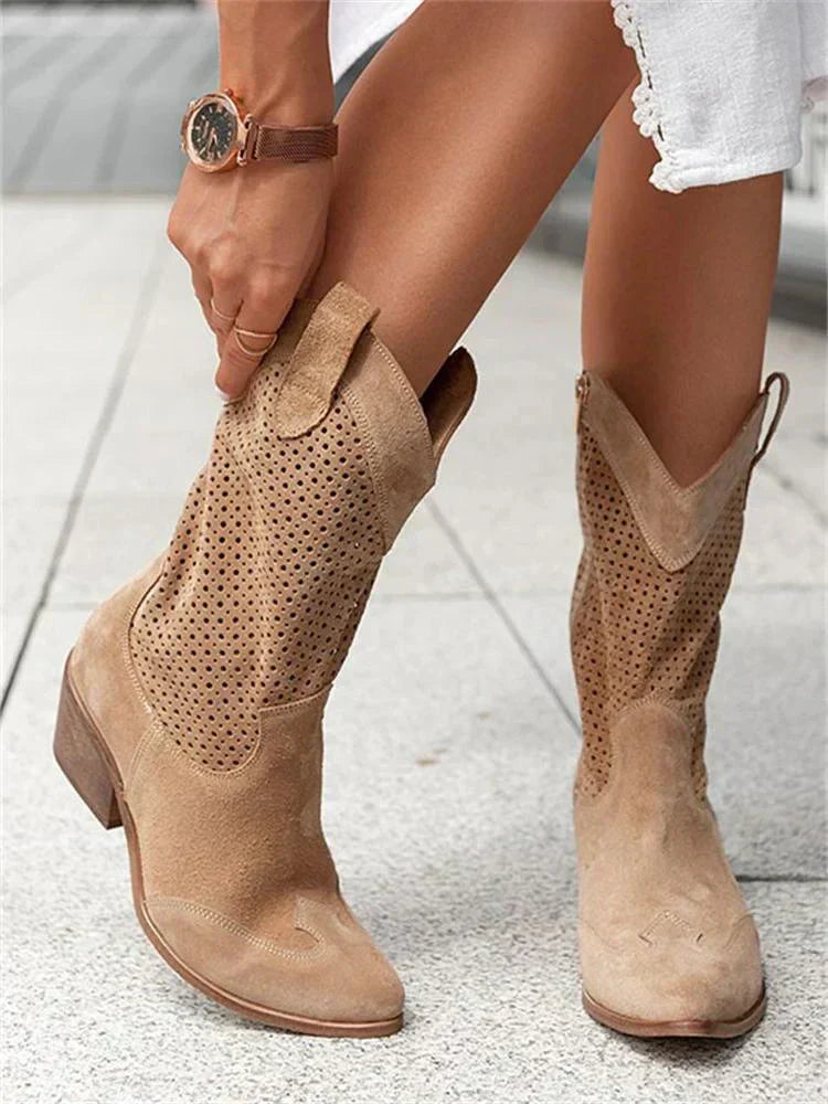Penélope | Elegant and detailed support boots