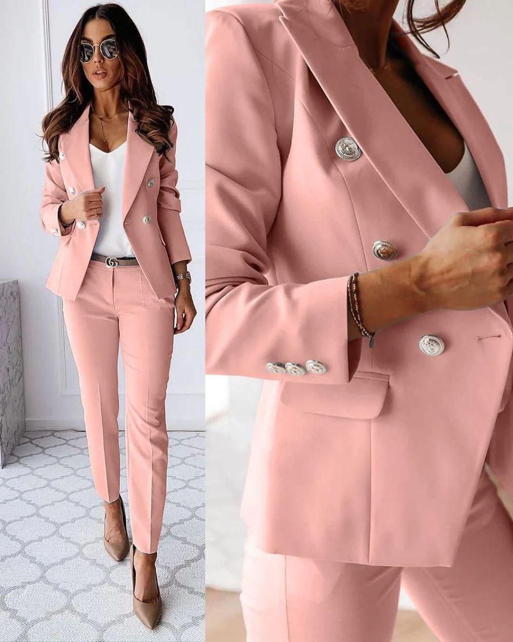 Rocio® | Stylish Business Set Blazer + Trousers