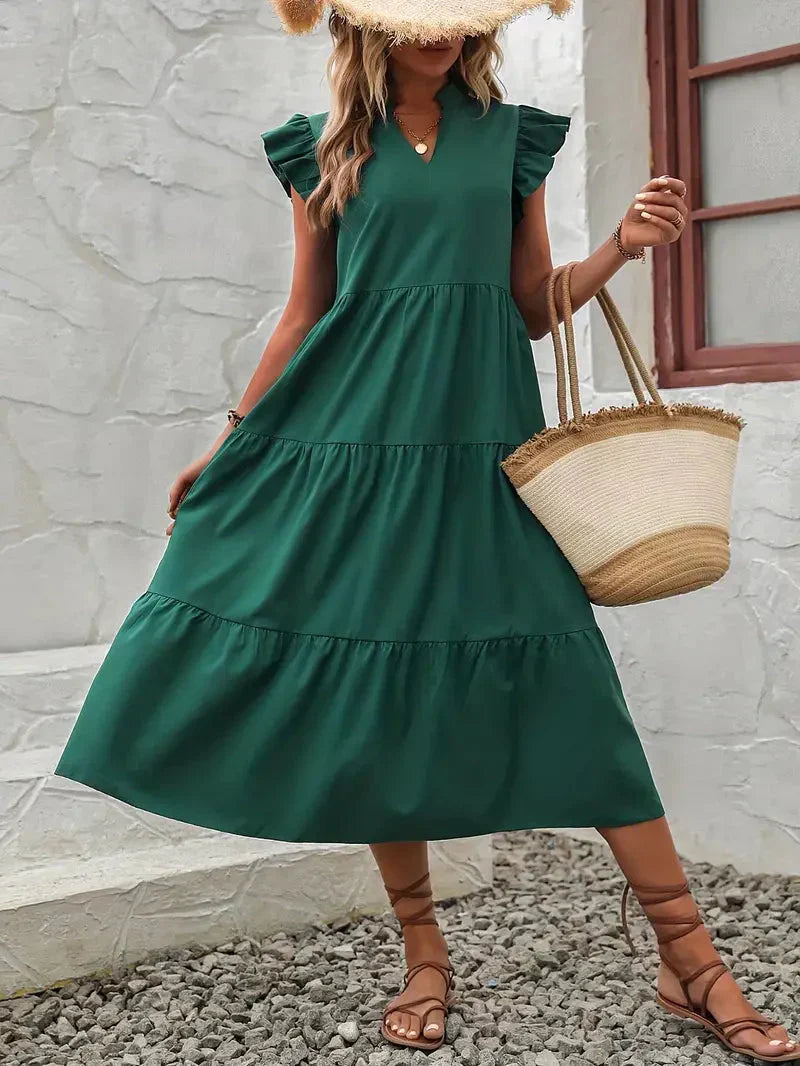Silvia® | Women's ruffle dress