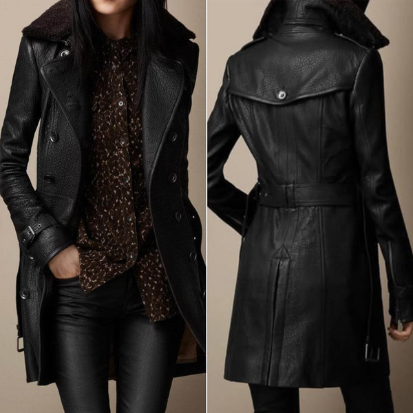 Vivianne | Elegant & Comfortable Leather Jacket