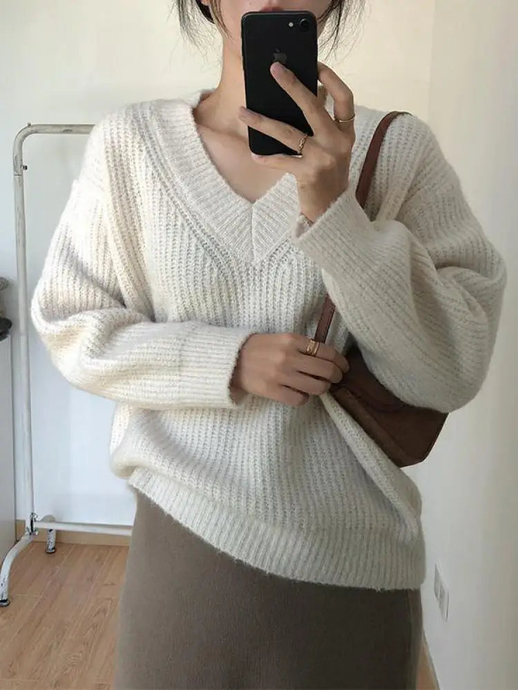 Alida | Oversized winter sweater for women
