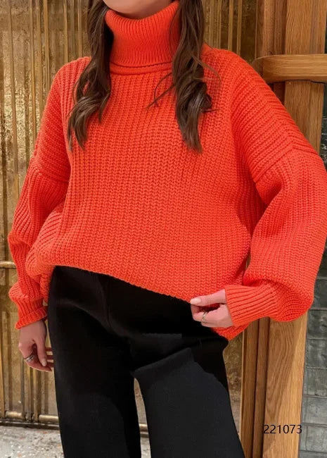 Thalia | Warm knitted sweater for women for autumn and winter