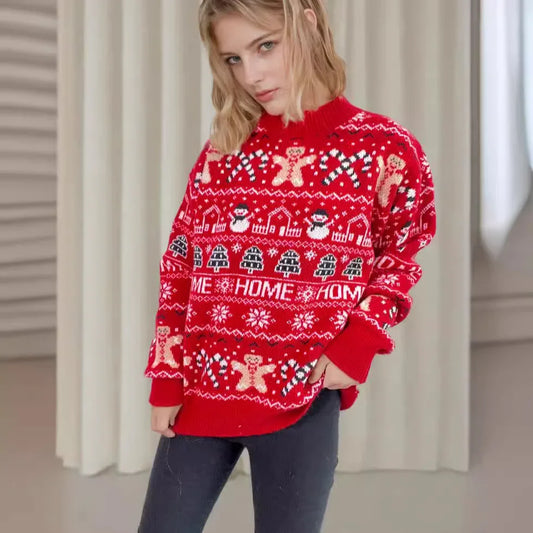 Linda | Ugly Christmas sweater with a snowman motif