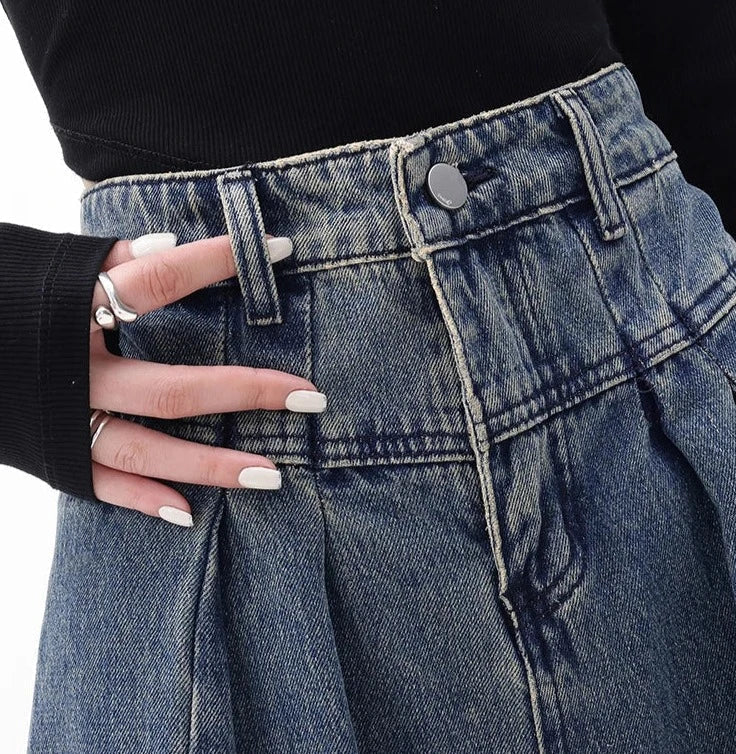 Salome® | High-waisted wide-leg jeans for women