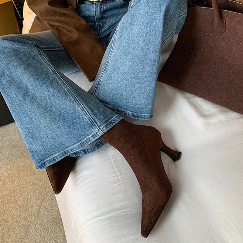 Simona | Women's pointed ankle boots