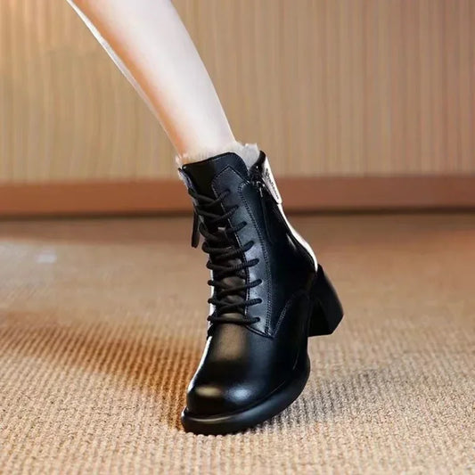 Vittoria | Luxurious women's boots with side zip