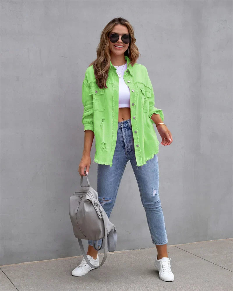 Olga | Fashionable and effortless jumpsuit jacket