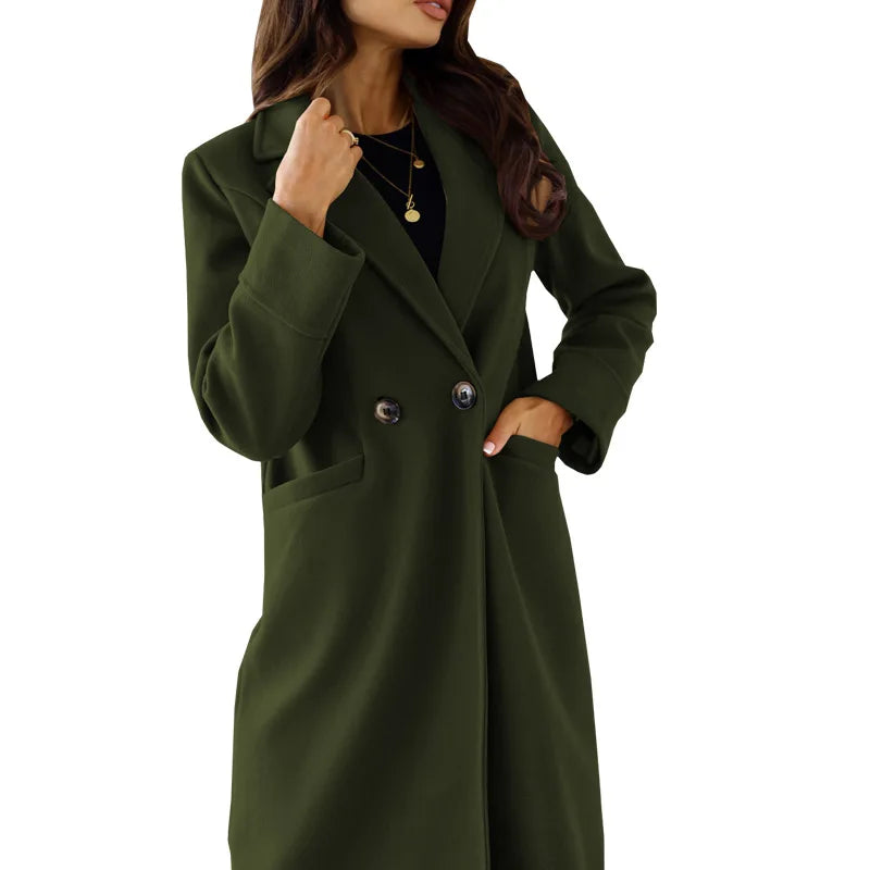 Vilma | Fashionable long coat for elegant women