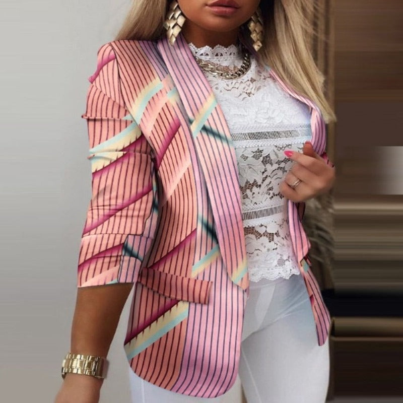 Marina® | Women's long sleeve blazer