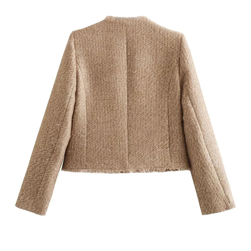 Noelia | Fashionable short tweed jacket for women