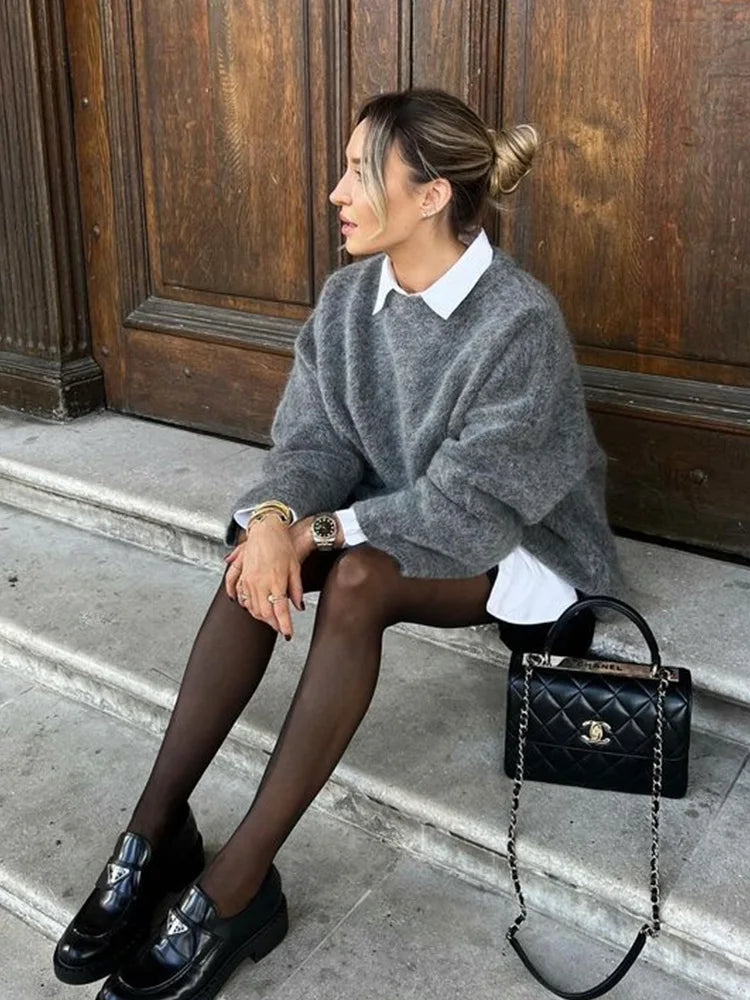 Ingrid | Oversized knit sweater