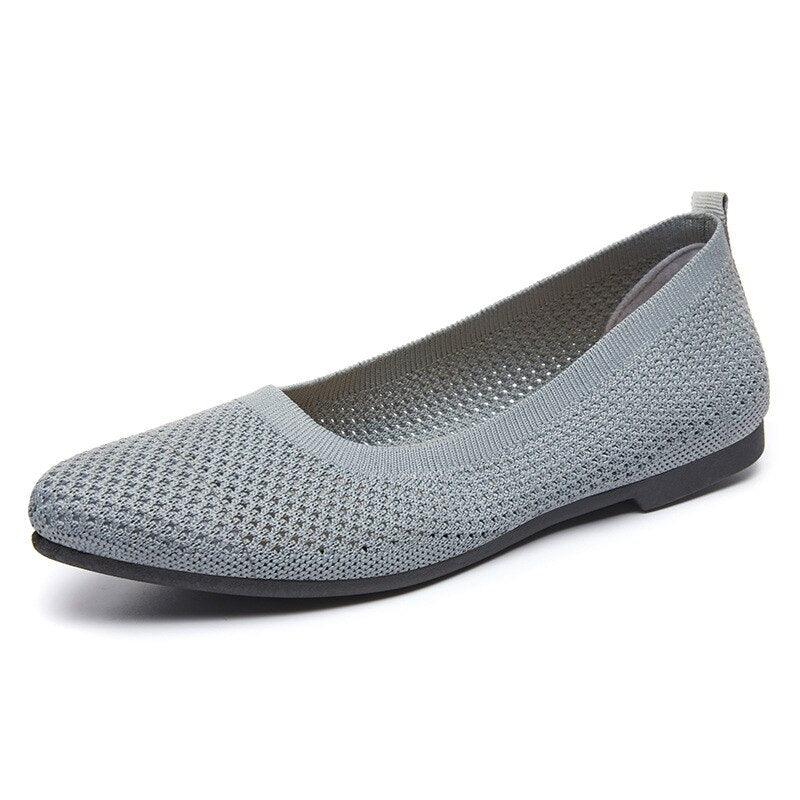 Gertrudis® | Grey Orthopedic Ballerinas