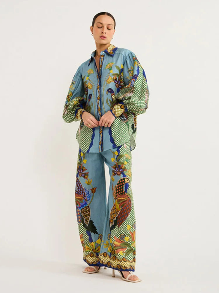 Trinidad® | Peacock Print Set