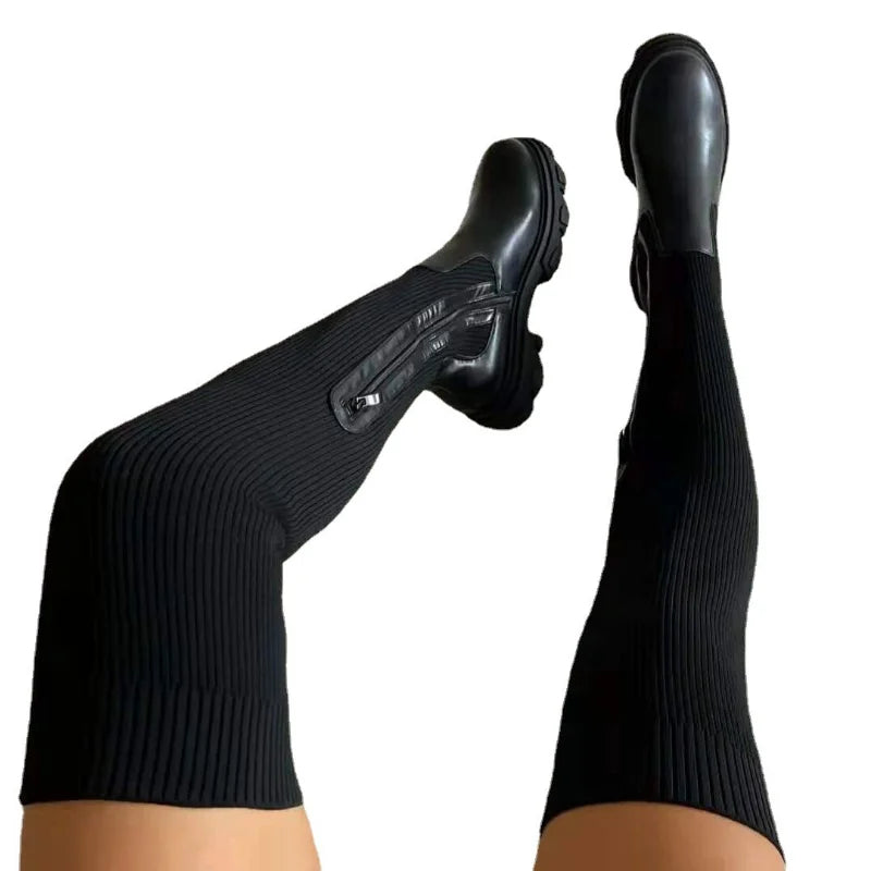 Silvia | Women's boots with thick soles