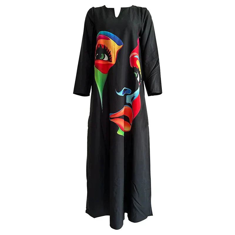 Pilar® | Printed maxi dress for women