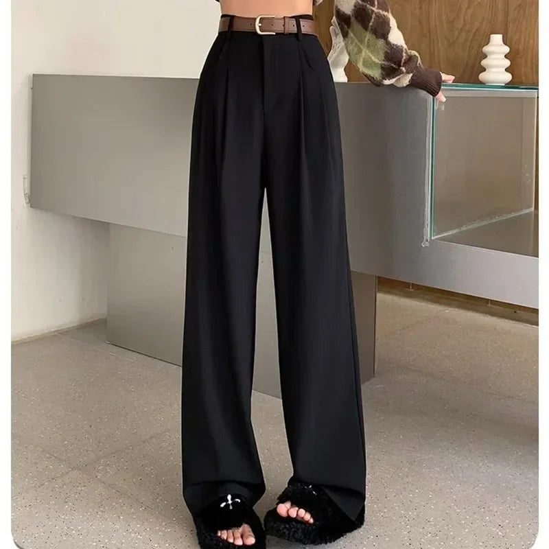 Dana® | Wide Leg Pants Classic With High Waist