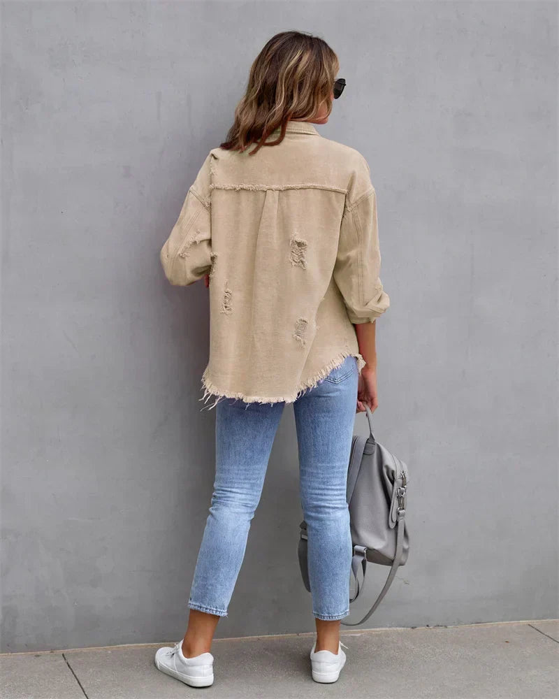 Olga | Fashionable and effortless jumpsuit jacket