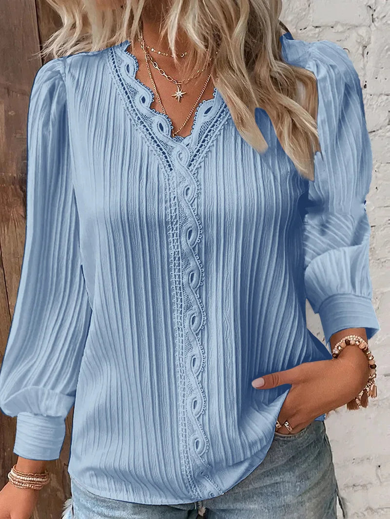 María José® | Elegante Texturbluse