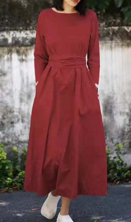 Flavia| Tailored and elegant winter dress
